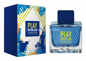 Antonio Banderas Play In Blue Seduction For Men